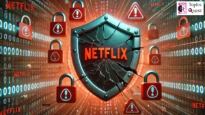 A image include locks and shield showing Netflix Has Responded to a Massive Data Leak.